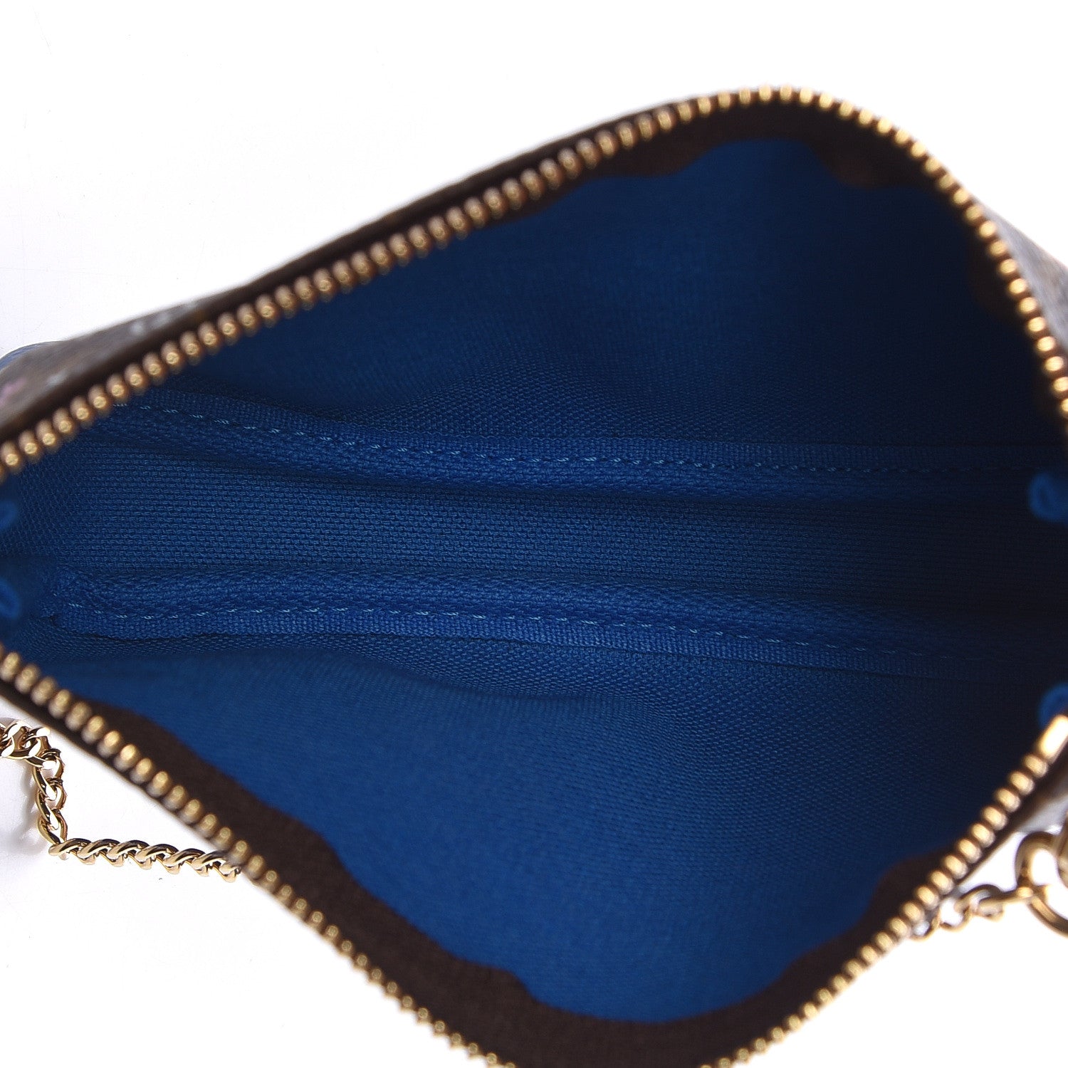 Louis Vuitton Monogram 2019 Christmas Animation Mini Venice Pochette Accessories Blue 5 of 8