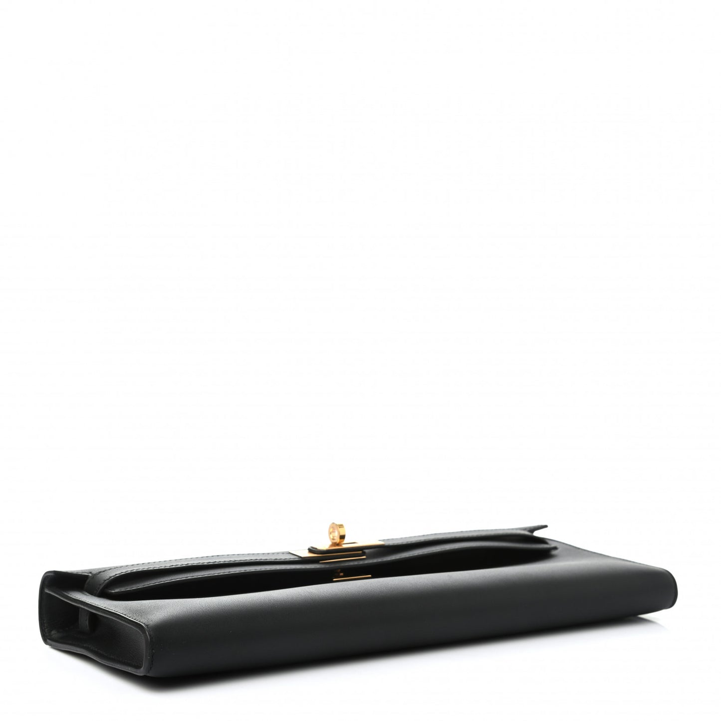 Swift Kelly Cut Clutch Pochette Black