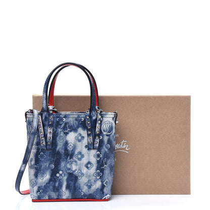 Christian Louboutin Calfskin Punk Mini North South Cabata Tote Multi 11 of 11