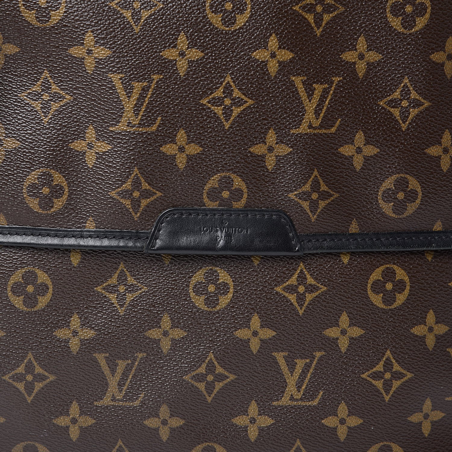 Louis Vuitton Monogram Macassar Bass MM 9 of 13