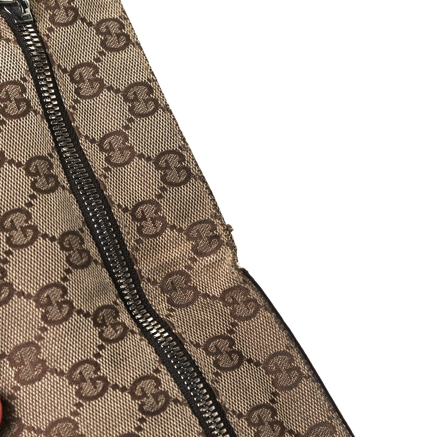 Gucci GG Monogram Double Pocket Belt Bag Dark Brown 36 of 39