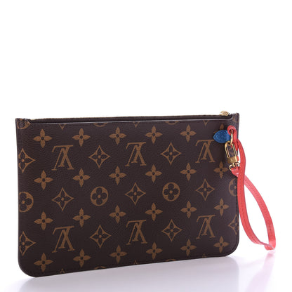 Louis Vuitton Monogram Totem Neverfull MM GM Pochette Flamingo 3 of 9