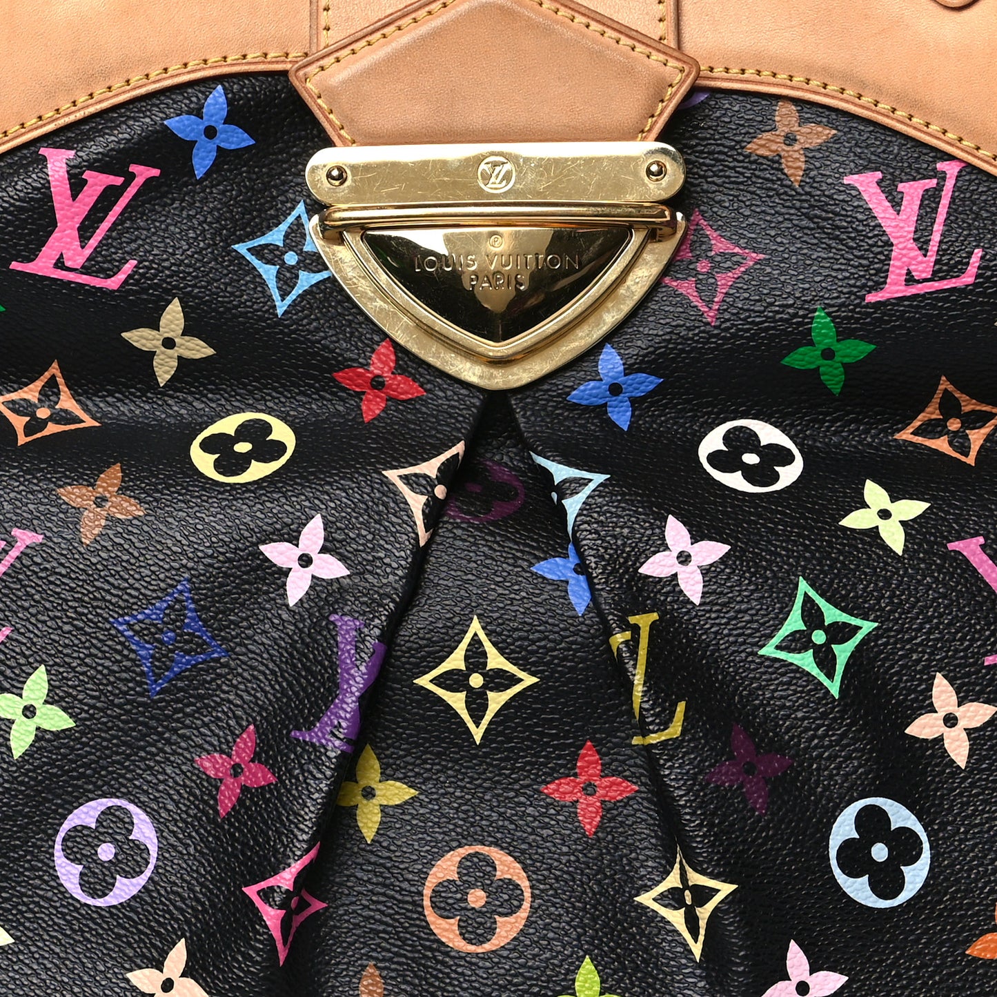 Monogram Multicolor Ursula Black