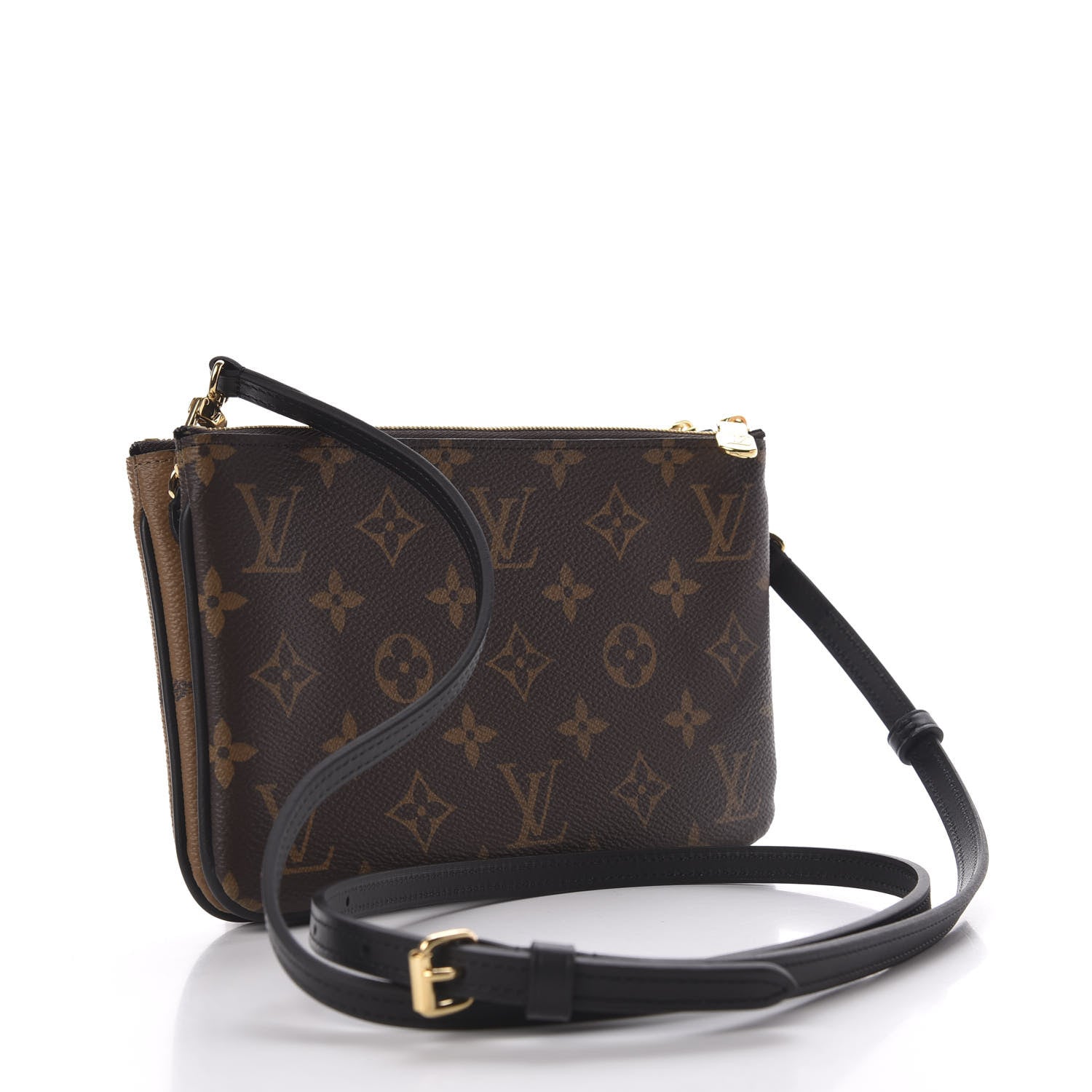 Louis Vuitton Reverse Monogram Giant Double Zip Pochette 3 of 11