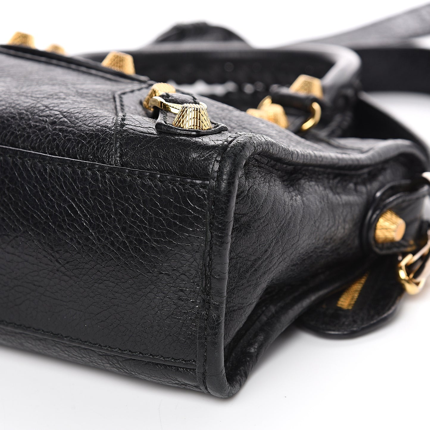 Agneau Giant 12 Gold Hardware Mini City Black