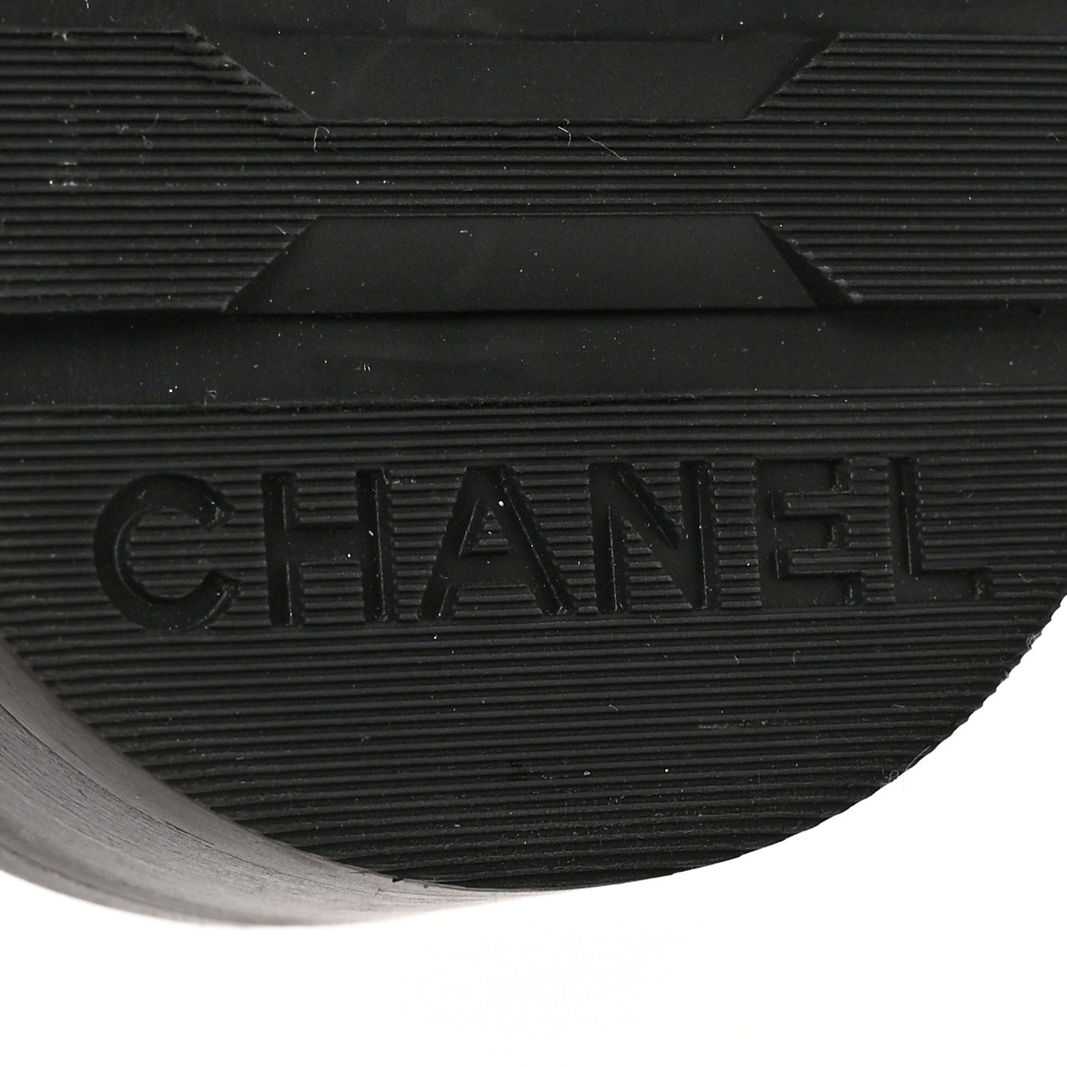 Chanel Shiny Goatskin Calfskin Quilted Lace Up Combat Boots 37 Black 6 of 11
