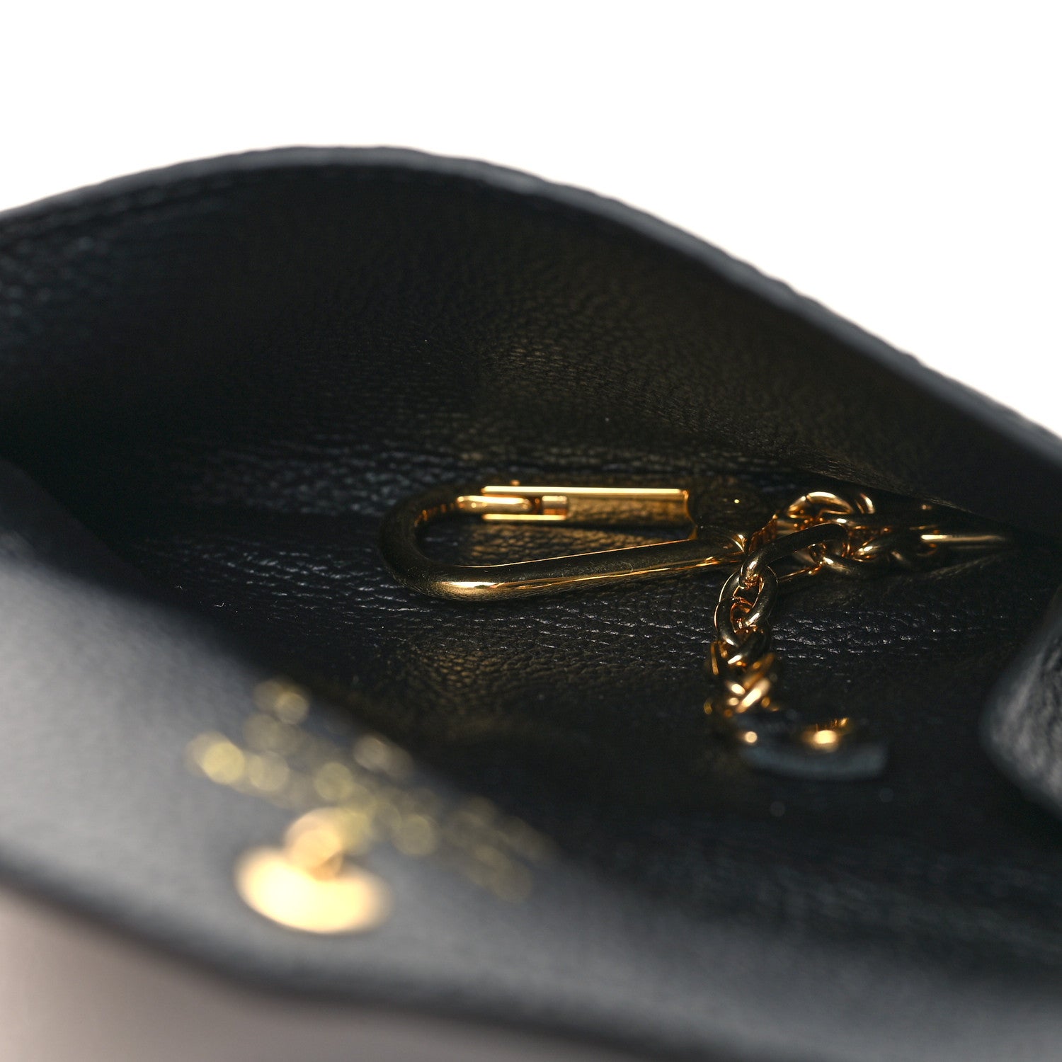 Louis Vuitton Empreinte Key Pouch Black 6 of 7