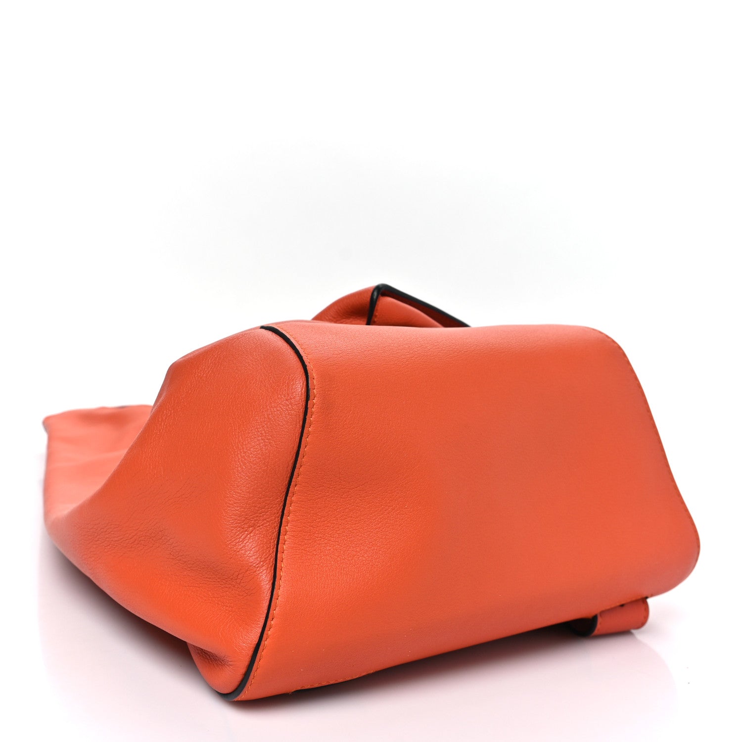 Loewe Soft Grained Calfskin Anton Sling Pumpkin 4 of 10