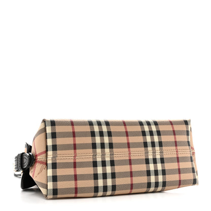 Burberry Haymarket Check Small Shoulder Bag Chocolate 3 of 12