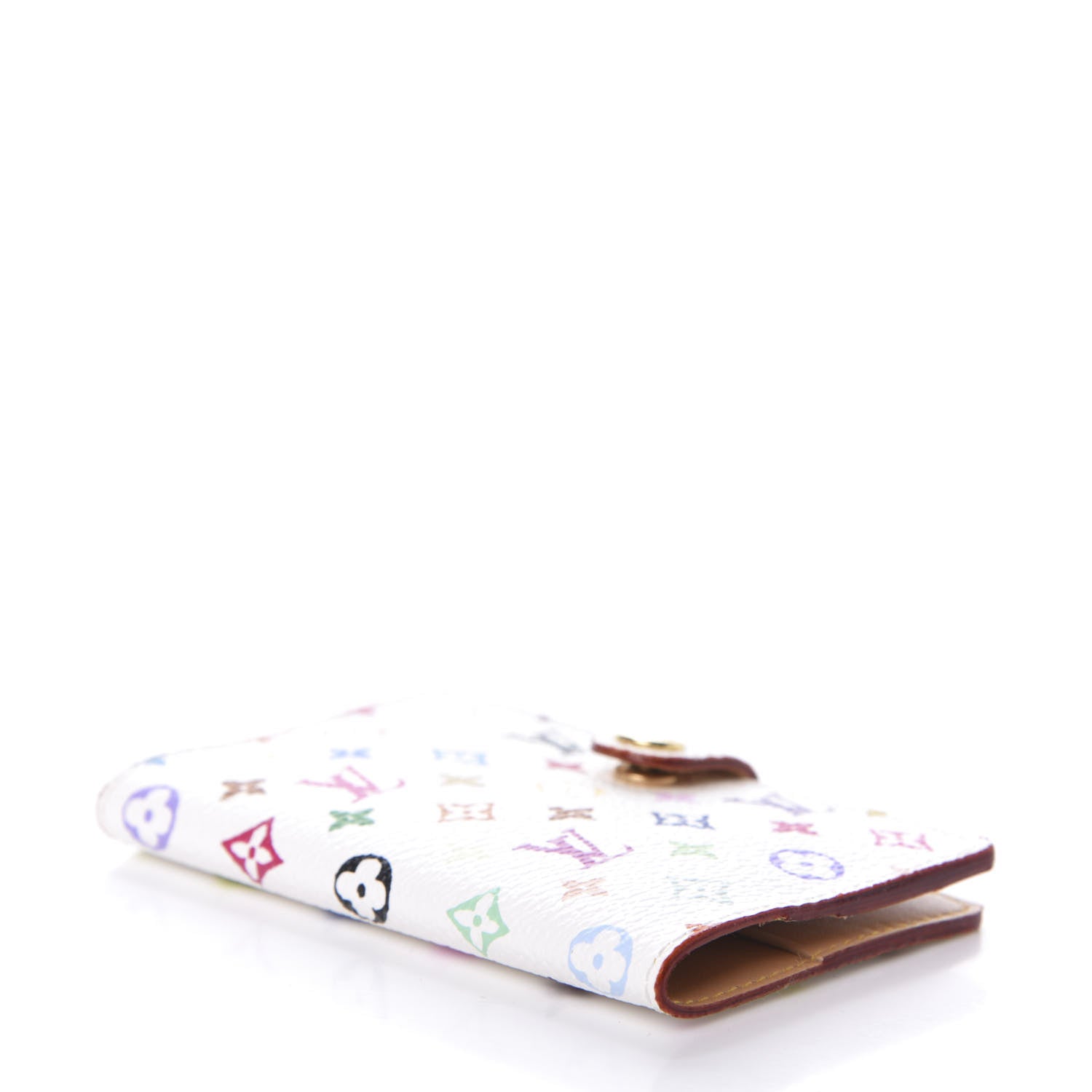 Louis Vuitton Monogram Multicolor Carnet de Bal Mini Agenda Cover White 4 of 6