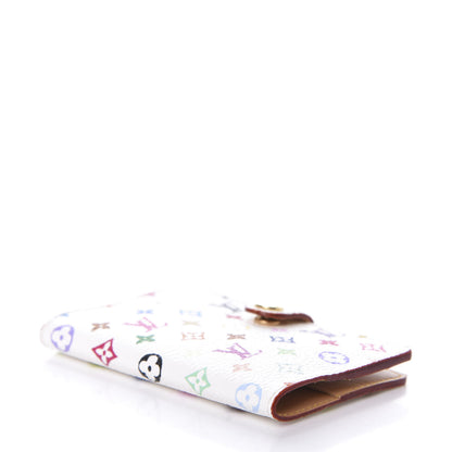 Louis Vuitton Monogram Multicolor Carnet de Bal Mini Agenda Cover White 4 of 6
