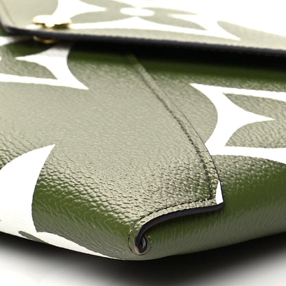 Louis Vuitton Monogram Giant Large Kirigami Pochette Kaki 10 of 10