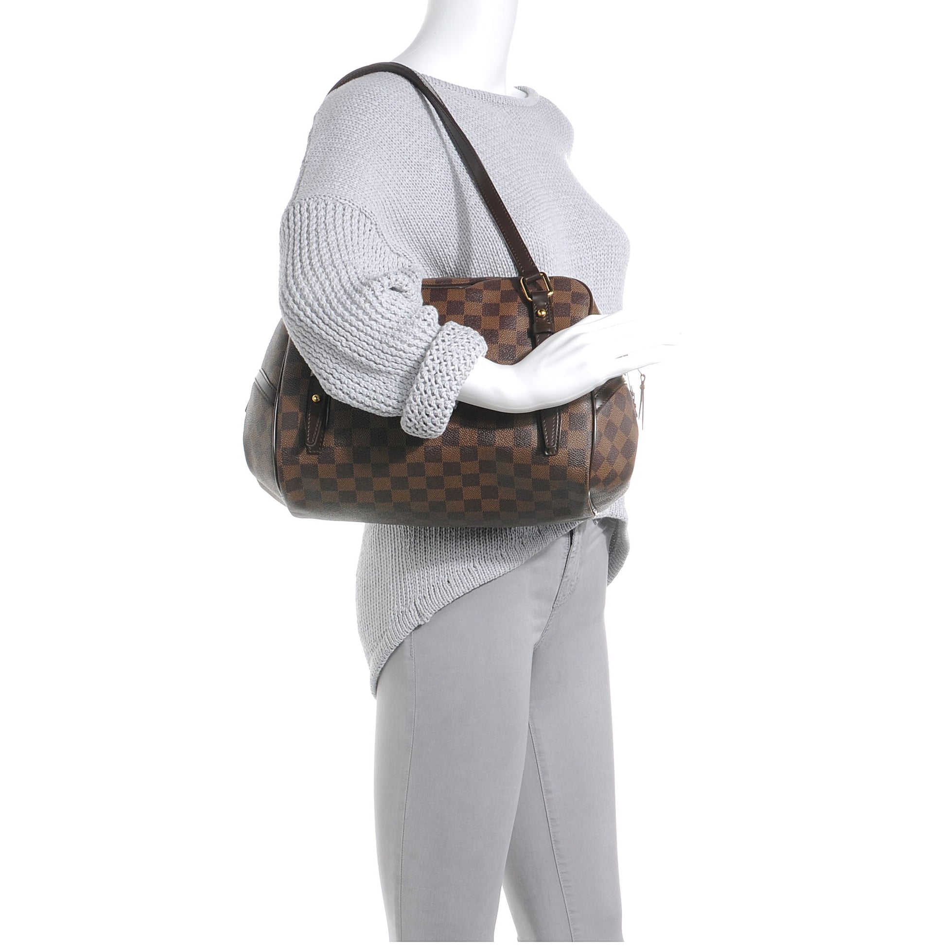 Louis Vuitton Damier Ebene Rivington PM 2 of 9