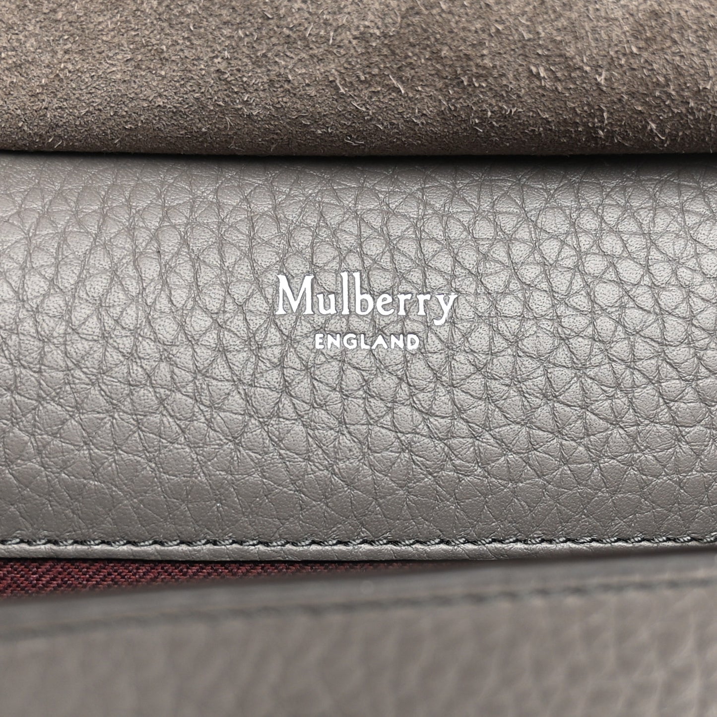Grain Calfskin New Antony Messenger Crossbody Grey