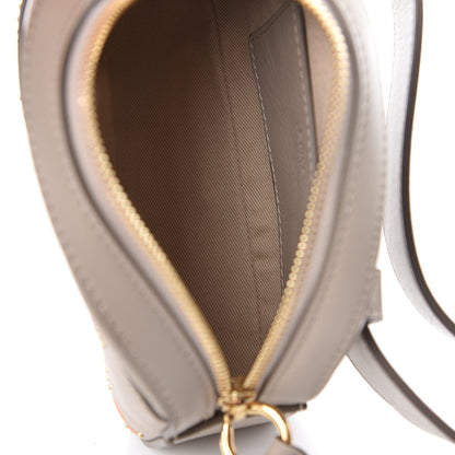 Chloe Smooth Calfskin Little Horses Embroidered Signature Belt Bag Pastel Grey 5 of 9