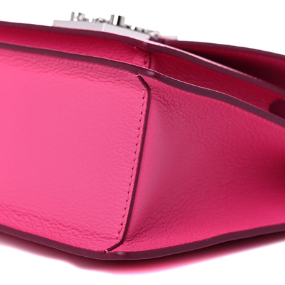 MCM Grained Calfskin Small Patricia Satchel Sugar Pink 8 of 8