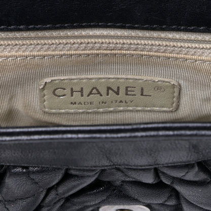 Chanel Washed Lambskin Mini Chain Around Messenger Black 10 of 11