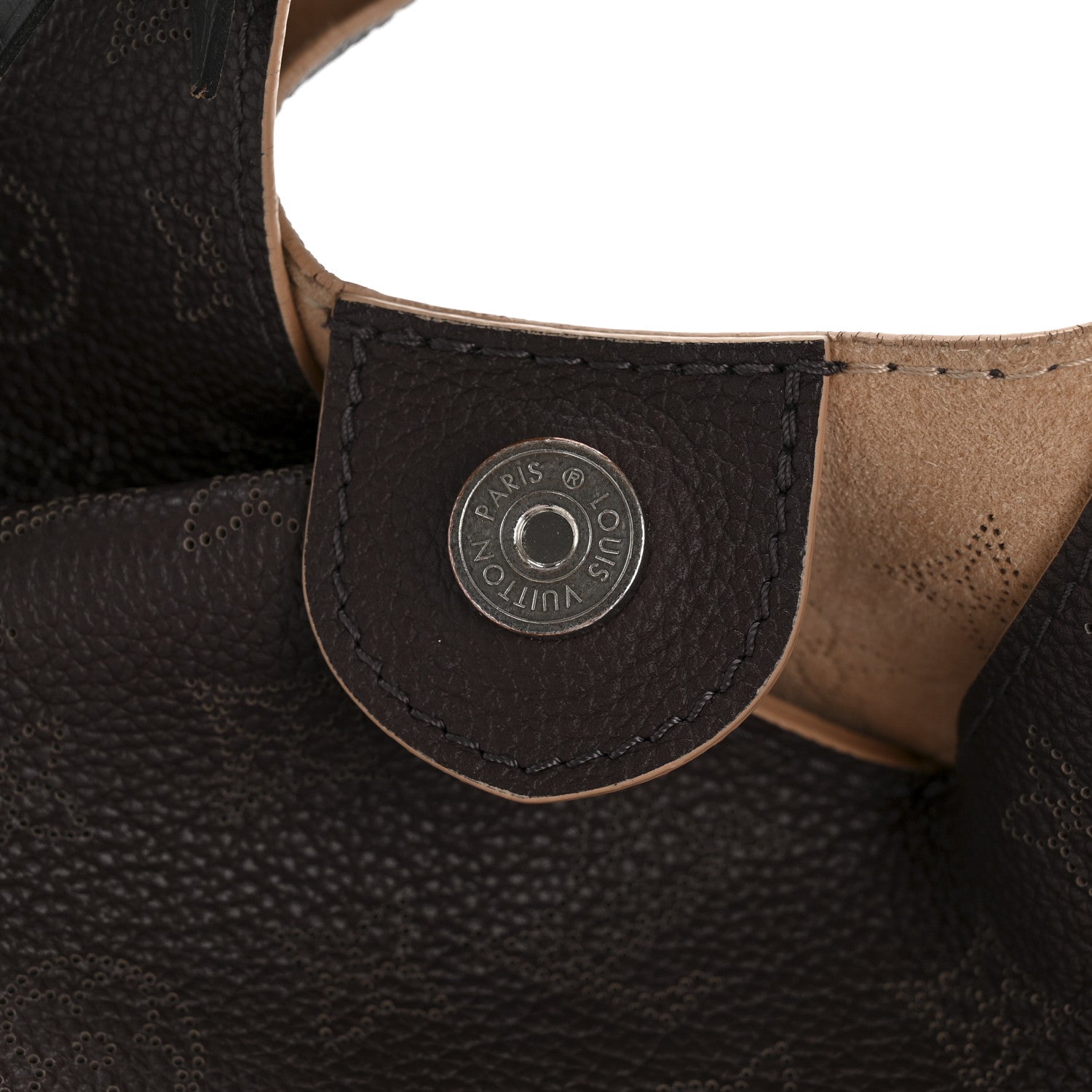 Louis Vuitton Mahina Carmel Hobo Chocolate 12 of 14