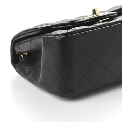 Chanel Lambskin Quilted Mini Square Flap Black 6 of 11
