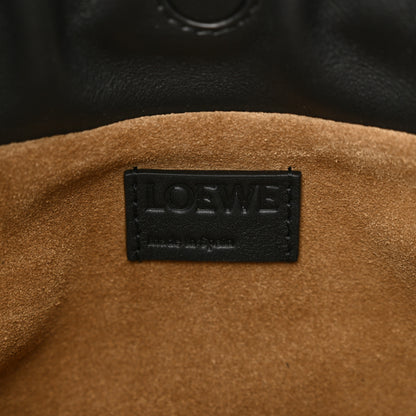 Loewe Calfskin Mini Flamenco Knot Clutch Black 6 of 10