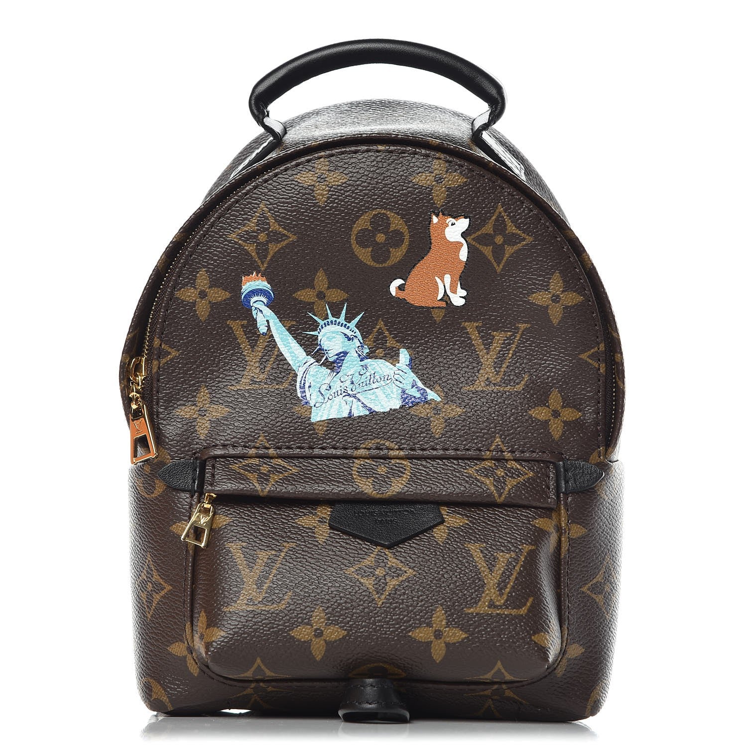 Louis Vuitton Monogram My World Tour Palm Springs Backpack Mini 1 of 9