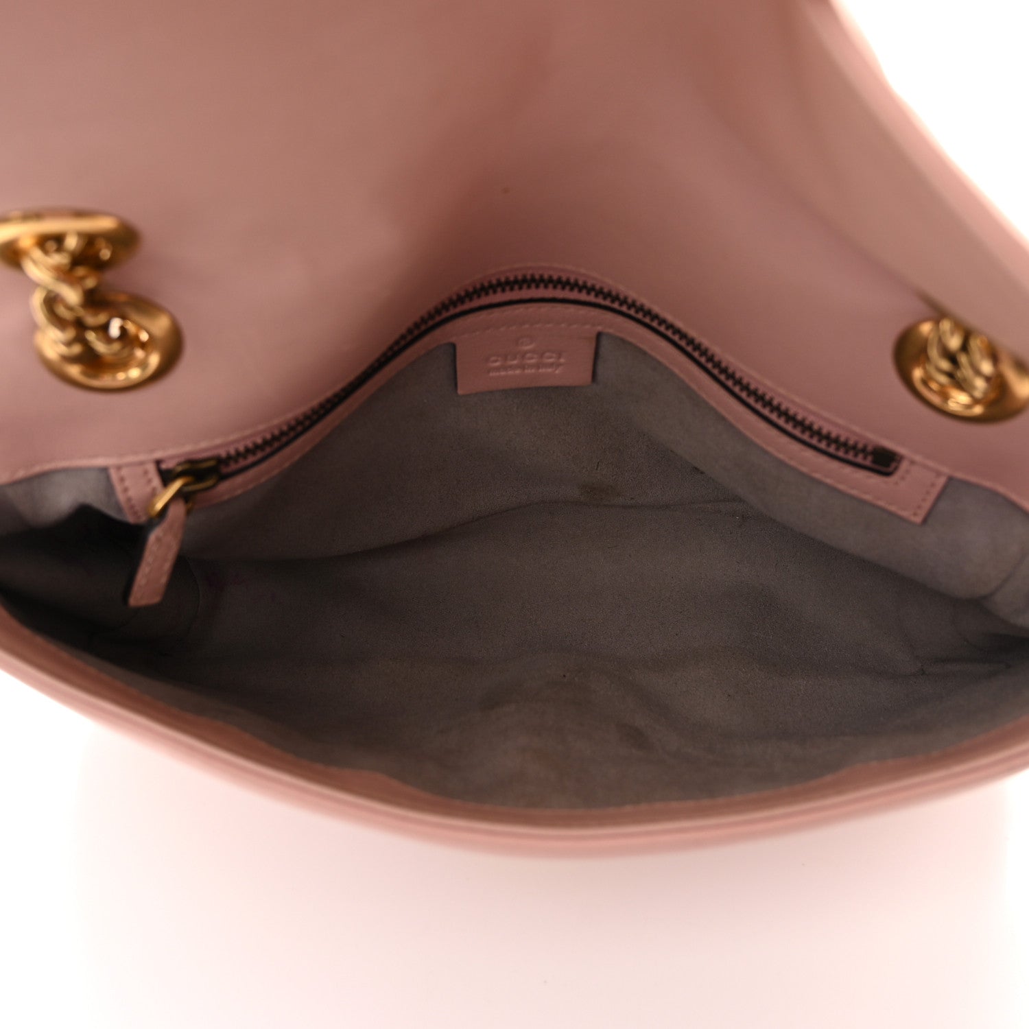 Gucci Calfskin Matelasse Small GG Marmont Shoulder Bag Perfect Pink 5 of 14