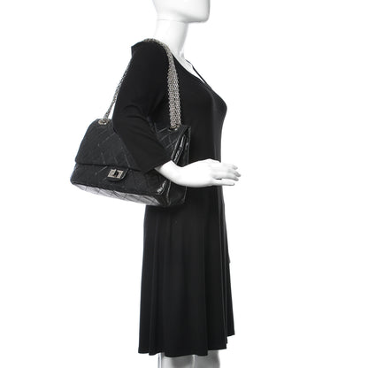 Chanel Aged Calfskin Quilted Mobile Art 2.55 Reissue Flap 228 Black 2 of 10