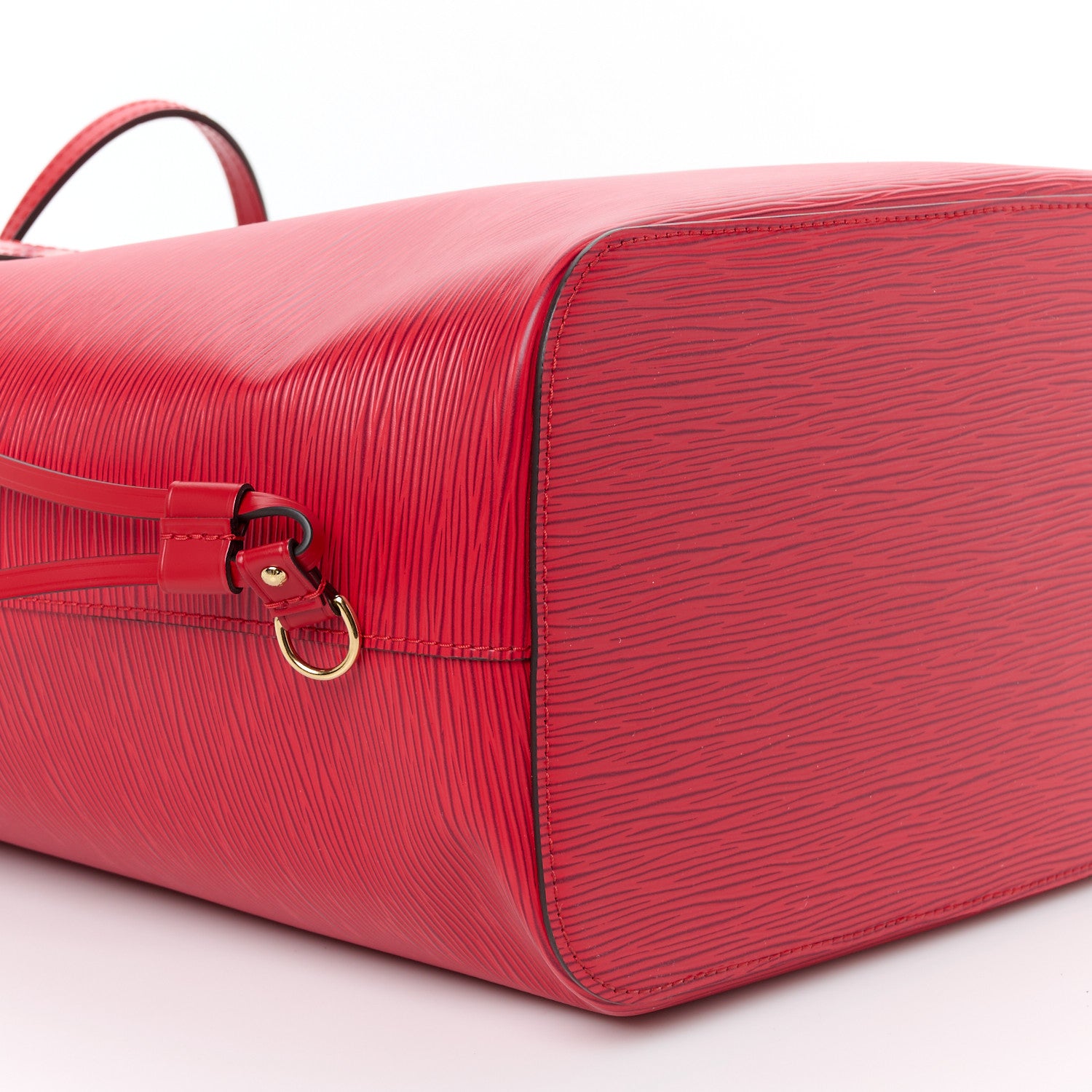 Louis Vuitton Epi Monogram Neverfull MM Castillan Red 11 of 12
