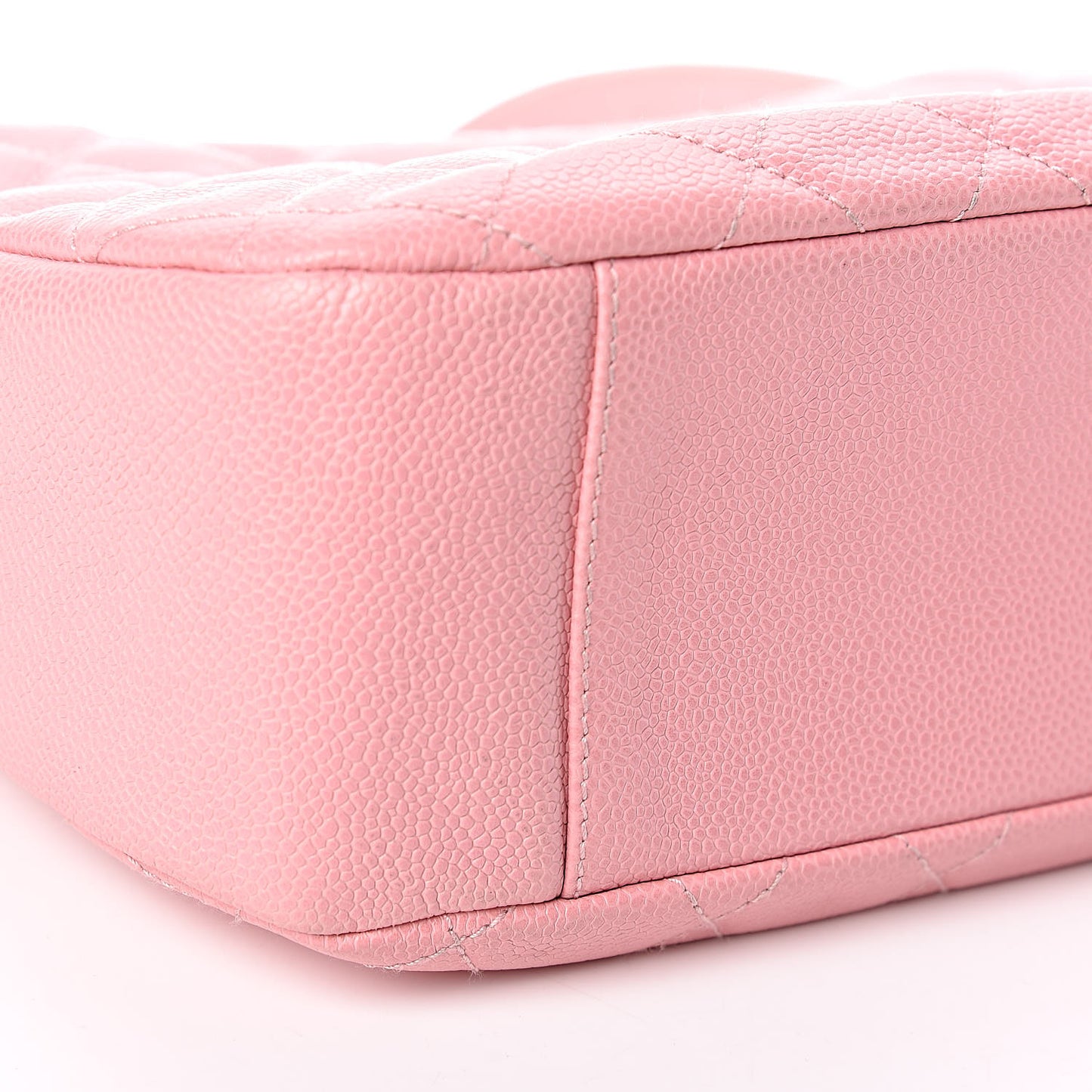 Caviar Quilted Hobo Pink