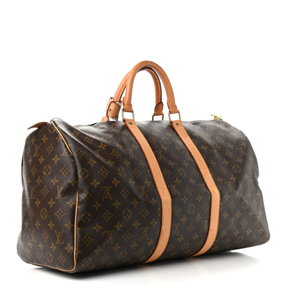Louis Vuitton Monogram Keepall 50 3 of 13