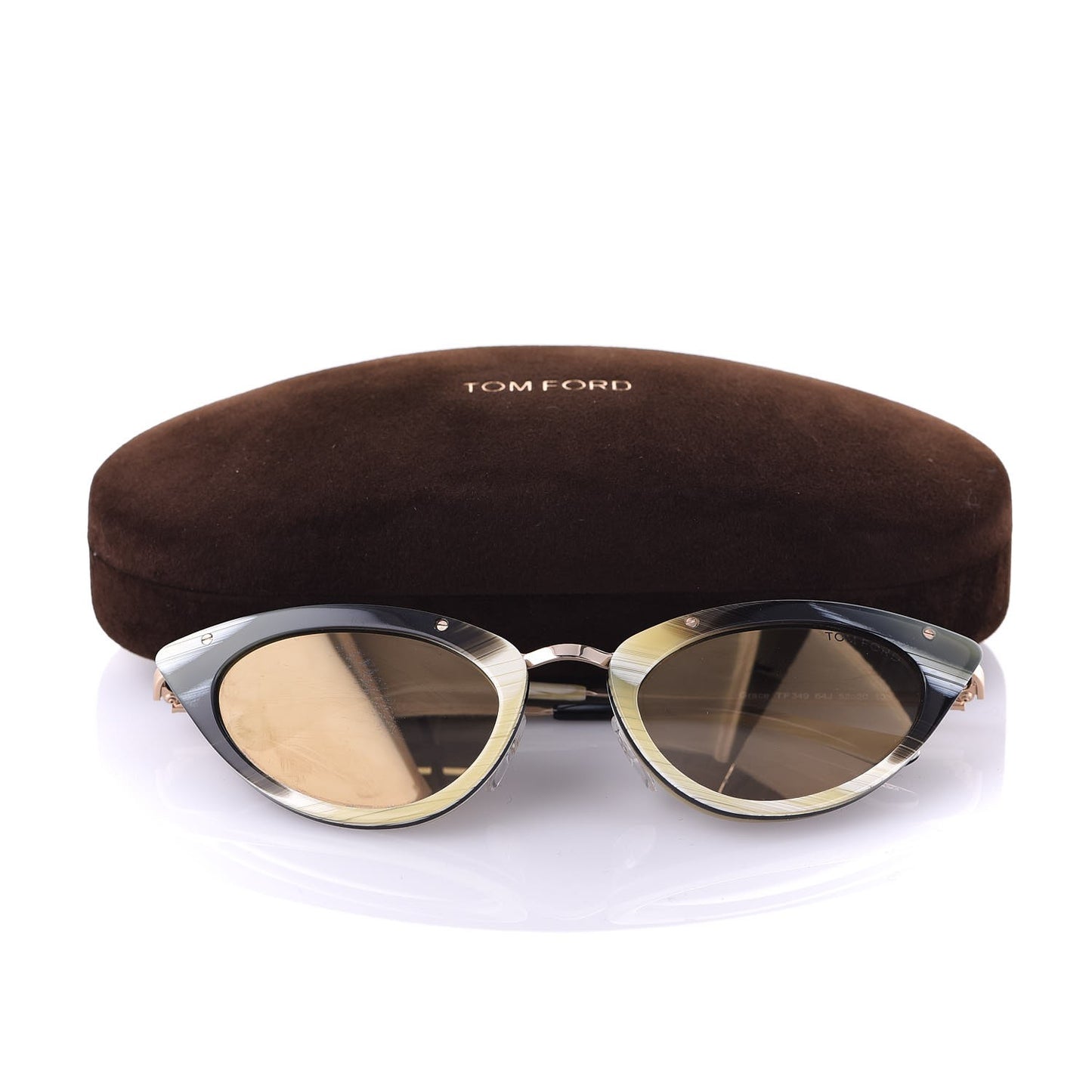 Grace Cat Eye Sunglasses TF349 Green