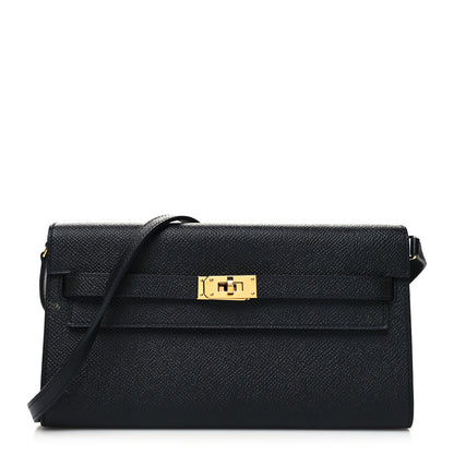 Hermes Epsom Kelly Wallet To Go Black 1 of 11