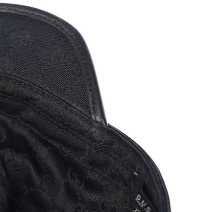 Gucci Monogram Cap Hat XL Black 8 of 8