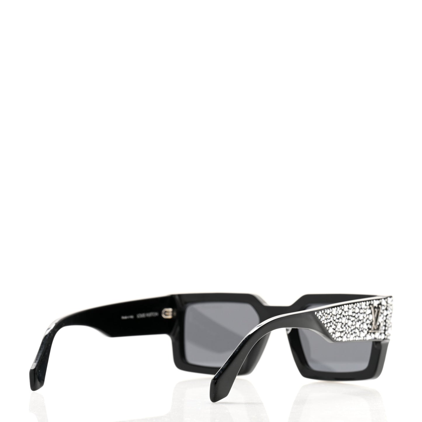 Acetate LV Clash Pearls & Strass Sunglasses Z2396W Black