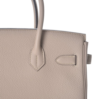 Hermes Togo Birkin 30 Gris Tourterelle 10 of 37