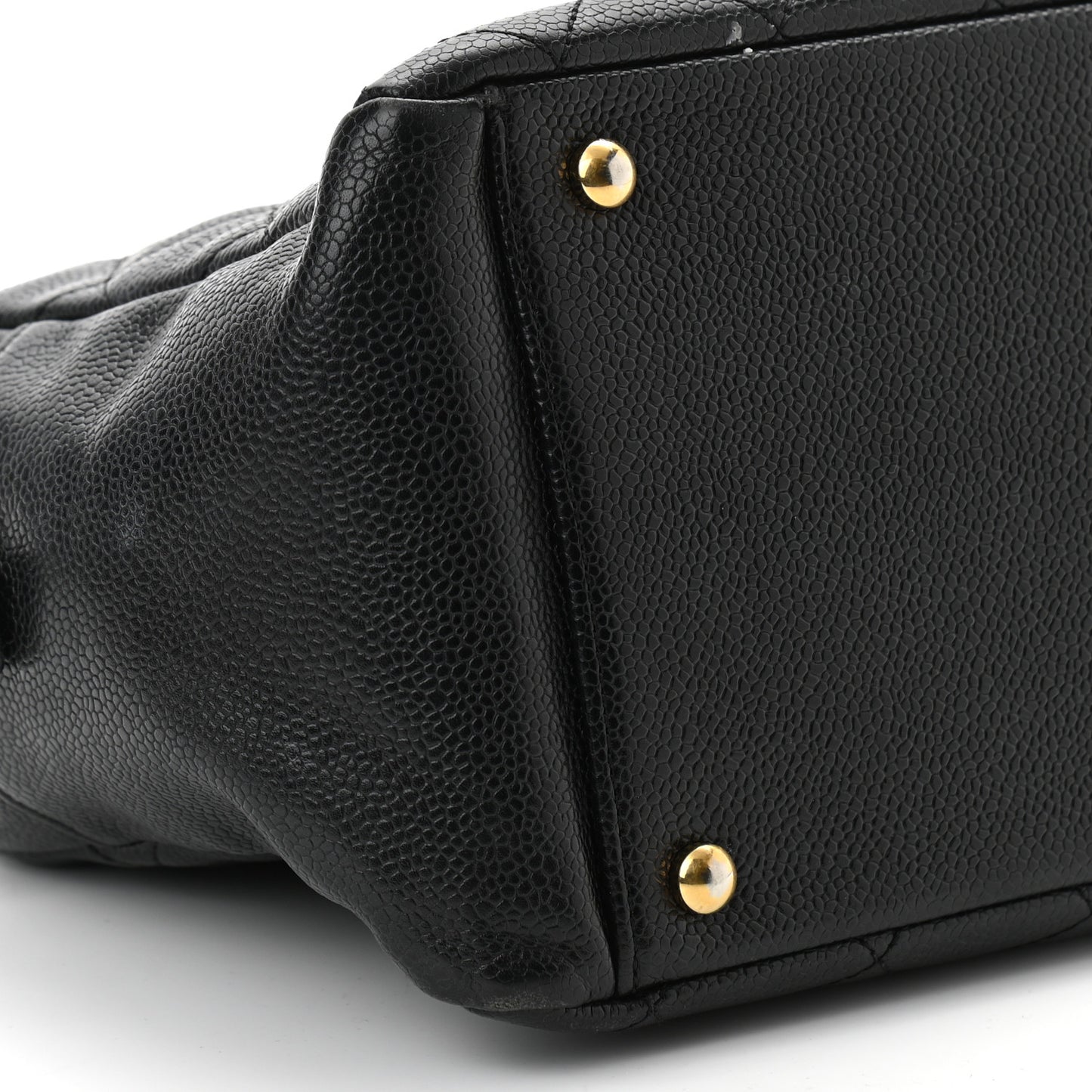 Caviar Quilted Petit Timeless Tote PTT Black