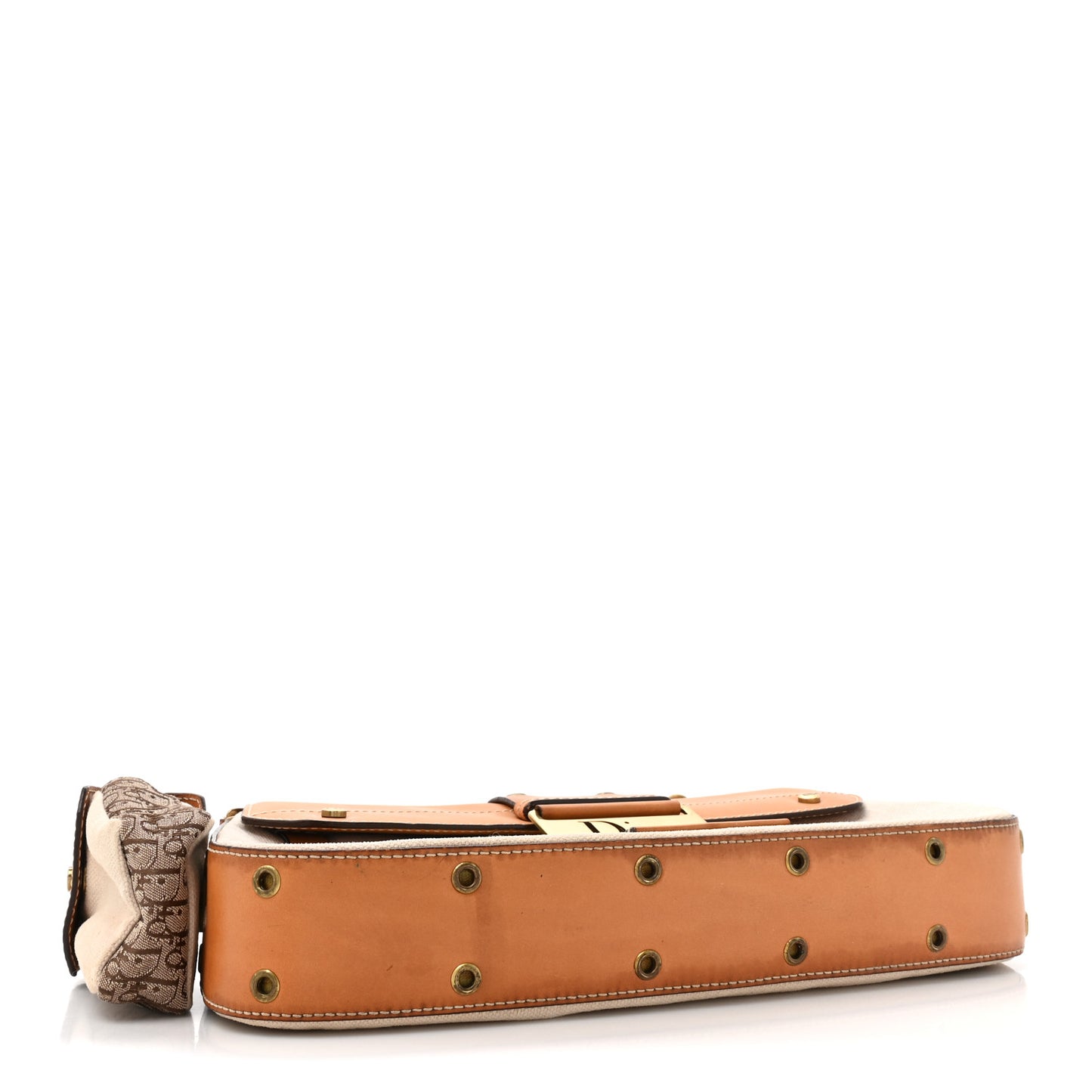 Canvas Calfskin Street Chic Shoulder Bag Pink