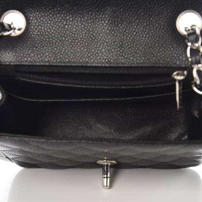 Chanel Caviar Quilted Mini Square Flap Black 5 of 12