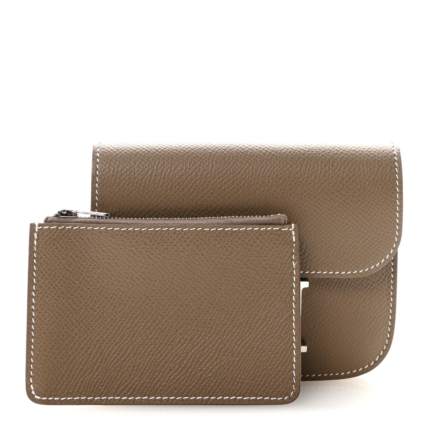 Hermes Epsom Constance Slim Wallet Etoupe 3 of 7