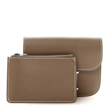 Hermes Epsom Constance Slim Wallet Etoupe 3 of 7