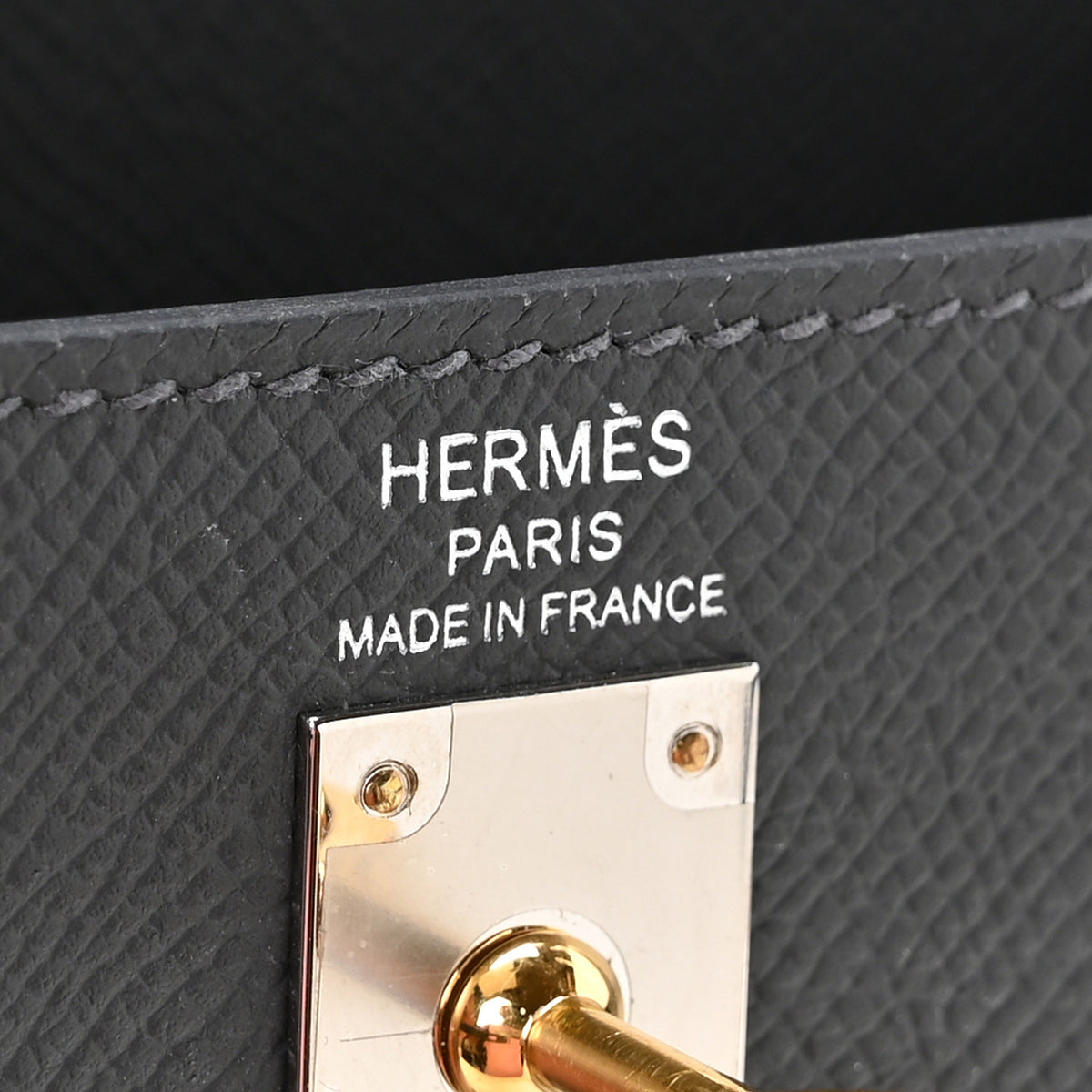 Hermes Epsom Kelly Sellier 25 Gris Misty 6 of 11