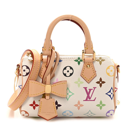 Louis Vuitton LV X TM Monogram Multicolor Nano Speedy White 1 of 10