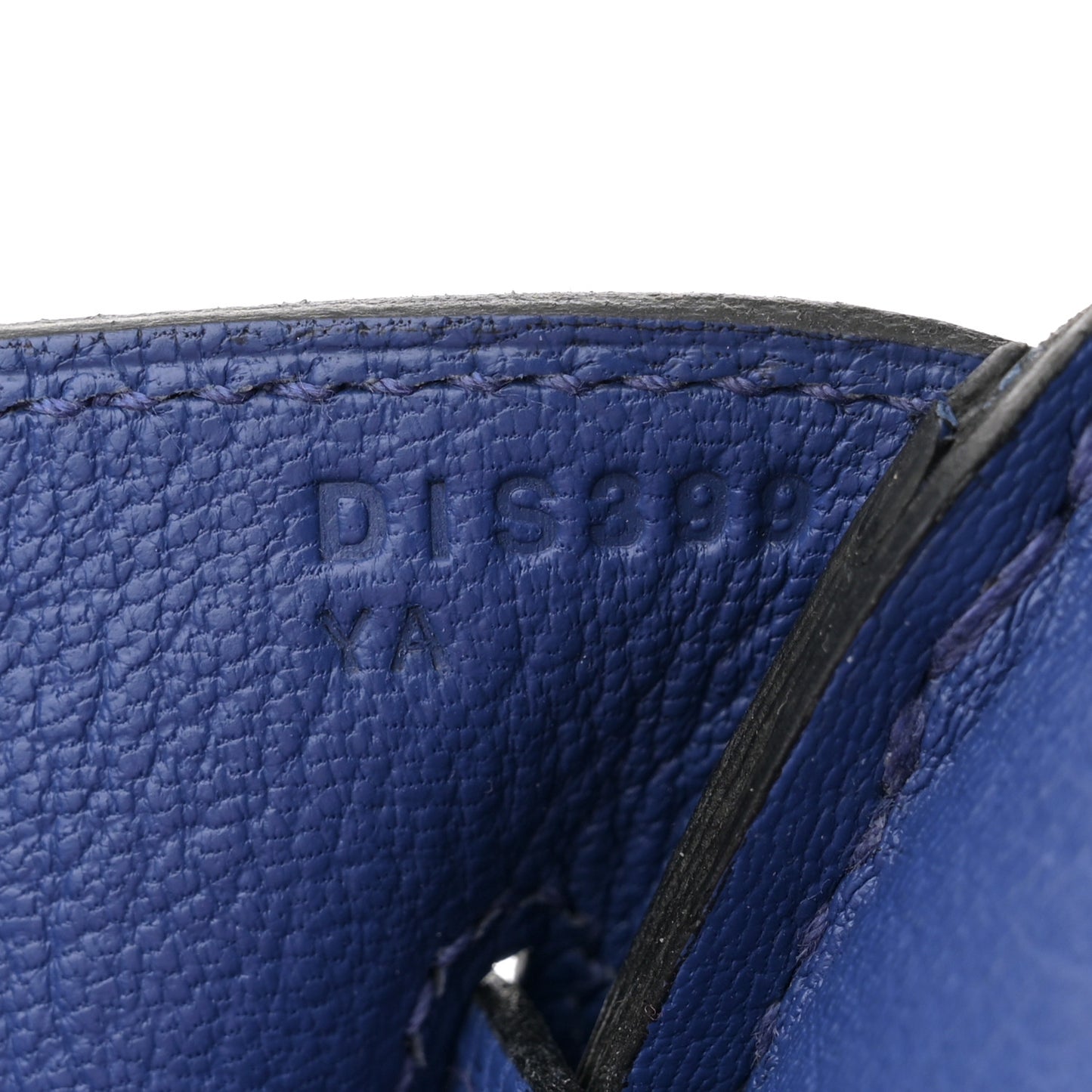 Togo Horseshoe Birkin 35 Bleu Royal