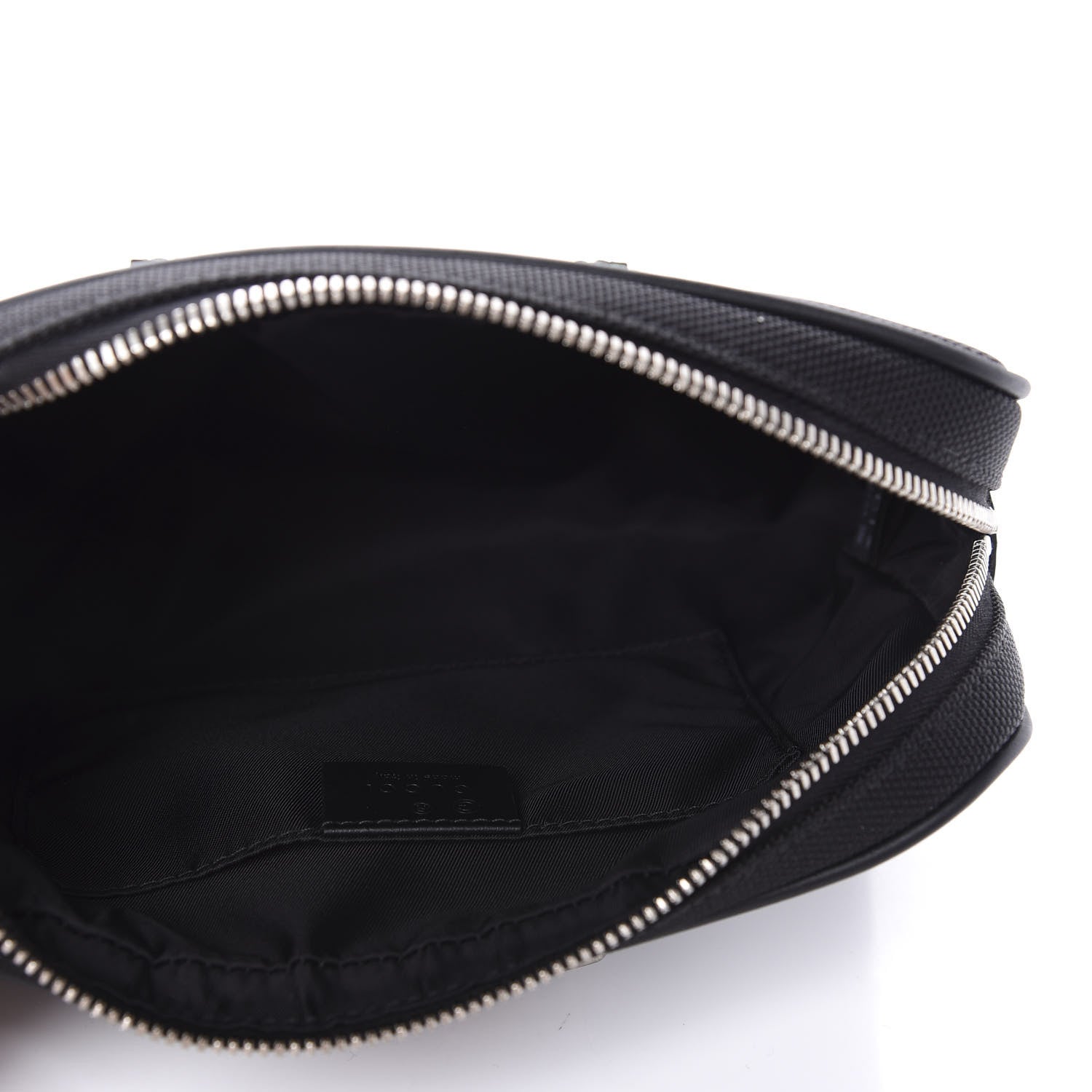 Gucci Canvas Web Slim Belt Bag Black 5 of 10