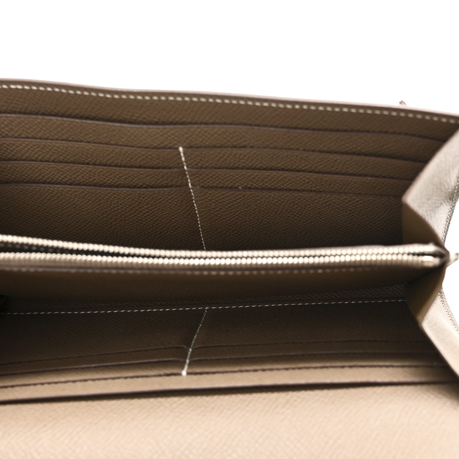 Hermes Epsom Kelly Longue Wallet Etoupe 5 of 8