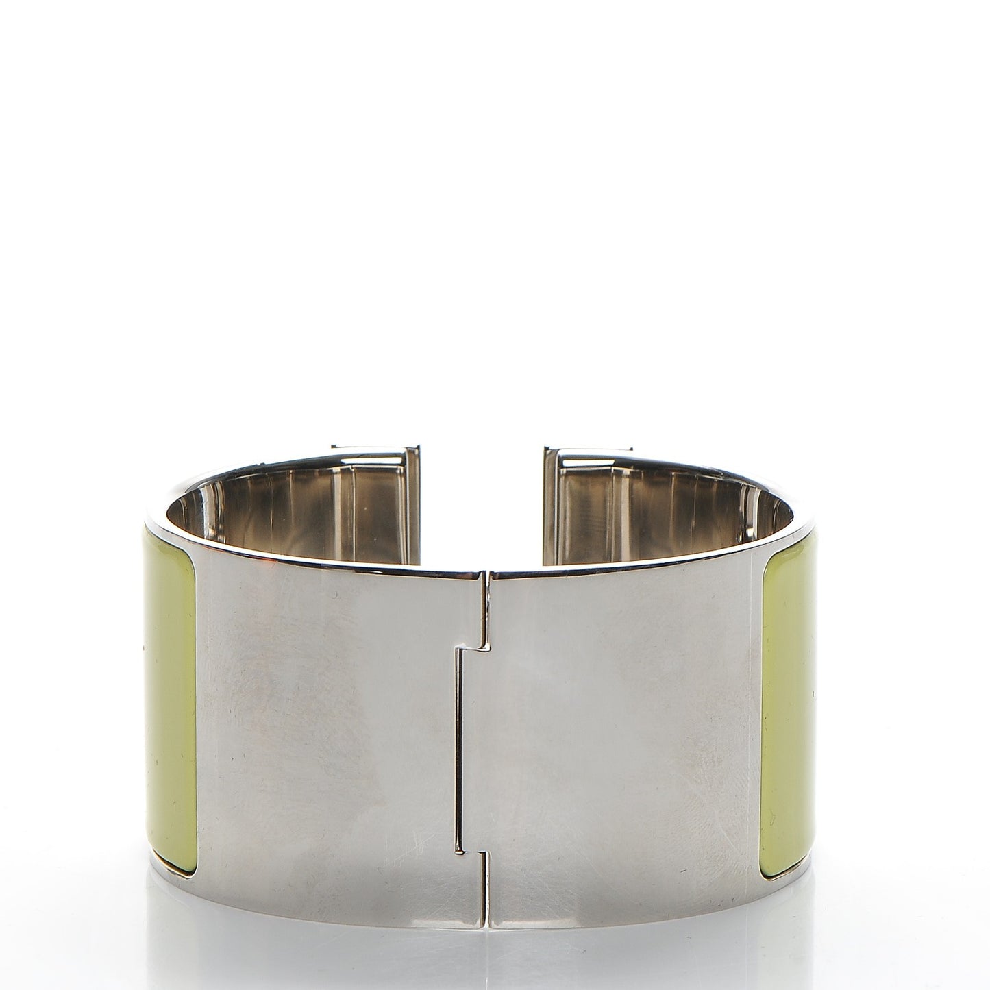 Enamel Extra Wide Clic Clac H Bracelet GM Soufre