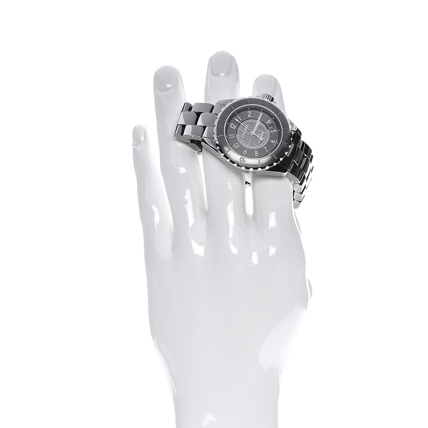 Chanel Titanium Ceramic 38mm J12 Chromatic Automatic Watch 2 of 7