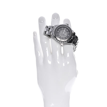 Chanel Titanium Ceramic 38mm J12 Chromatic Automatic Watch 2 of 7