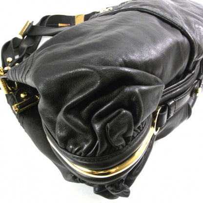 Jimmy Choo Leather Alex Hobo Black 5 of 11
