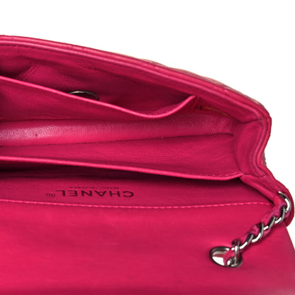 Chanel Lambskin Quilted Extra Mini Rectangular Flap Pink 5 of 18